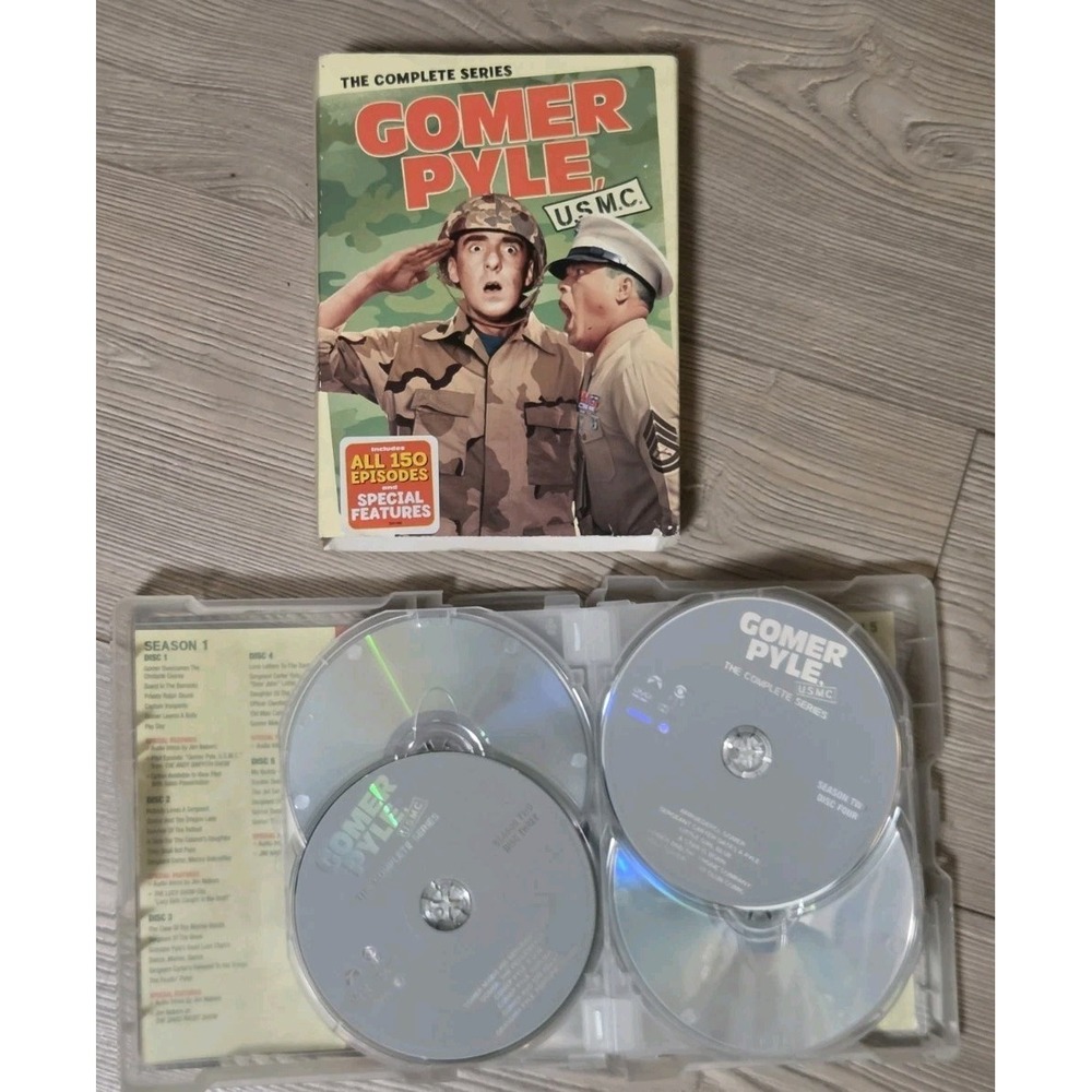 Gomer Pyle USMC - DVD 1964-1969 Complete Series - 150 Episodes Special - 24 Set‎